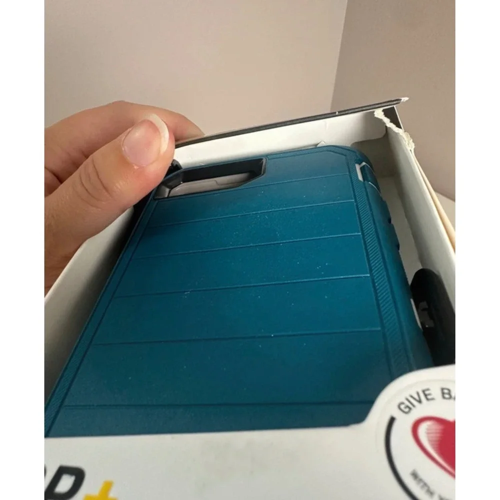 OtterBox Defender Series Pro Case iPhone 8 Plus 7 Plus Teal Blue 77-60587